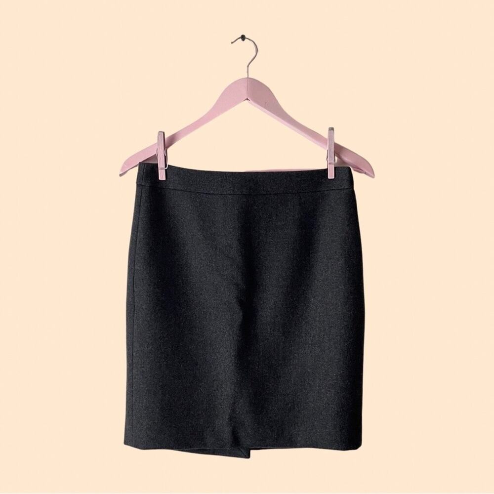 J. Crew Wool Pencil Skirt